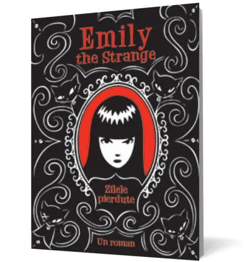 Coperta cărții Emily the Strange: Zilele pierdute