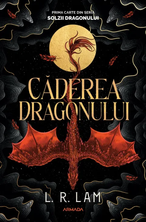 Coperta cărții Caderea dragonului (seria Solzii dragonului, partea I)