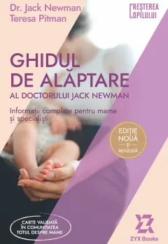 Coperta cărții Ghidul de alăptare al doctorului Jack Newman