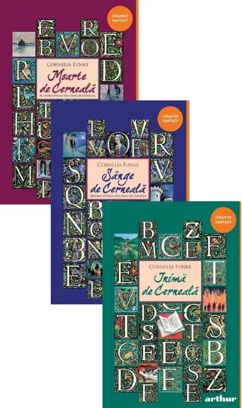 Coperta cărții Lumea de cerneală (set 3 volume)
