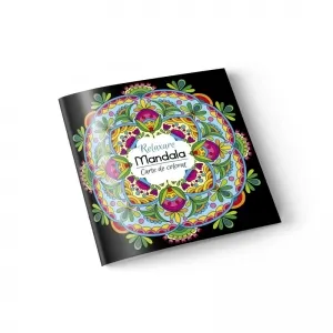Coperta cărții Carte colorat mandala Relaxare