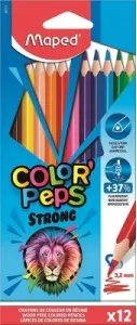 Coperta cărții Creioane colorate Colors Peps Strong 12 culori/set, Maped