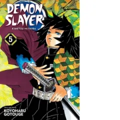 Coperta cărții Demon Slayer: Kimetsu no Yaiba, Vol. 5