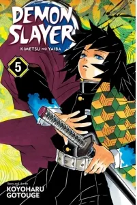 Coperta cărții Demon Slayer: Kimetsu no Yaiba, Vol. 5