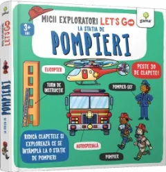 Coperta cărții Let's go! La statia de pompieri