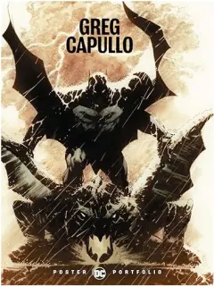 Coperta cărții DC Poster Portfolio, Greg Capullo