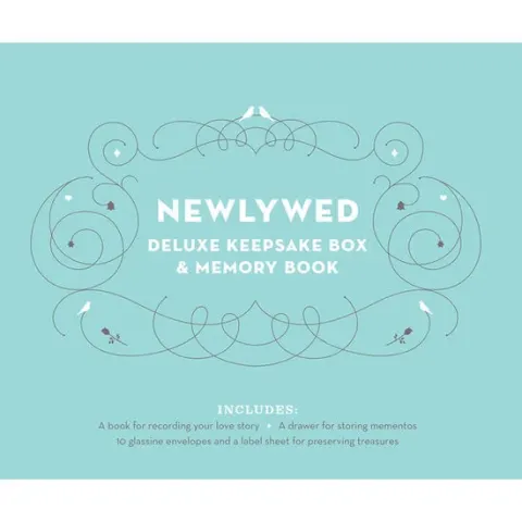 Coperta cărții Newlywed Deluxe Keepsake Box & Memory Book