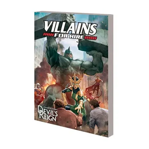 Coperta cărții Devil's reign: villains for hire