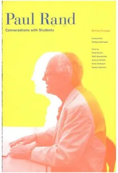 Coperta cărții Paul Rand: conversations with students