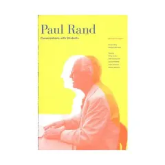 Coperta cărții Paul Rand: conversations with students