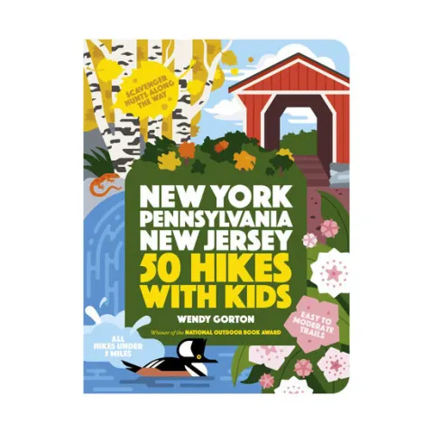 Coperta cărții 50 hikes with kids: New York, Pennsylvania, New Jersey