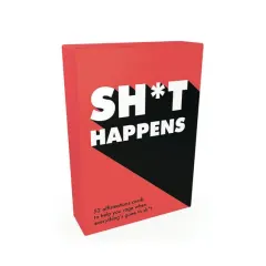 Coperta cărții Sh*t Happens: 52 Cards of Upbeat Quotes and No-Nonsense Statements