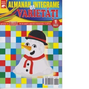 Coperta cărții Almanah de integrame varietati, Nr. 1/2023