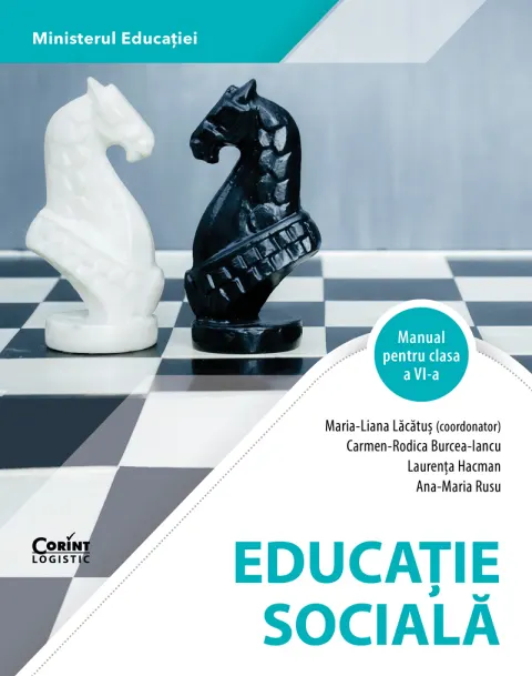 Coperta cărții Educație socială. Manual pentru clasa a VI-a