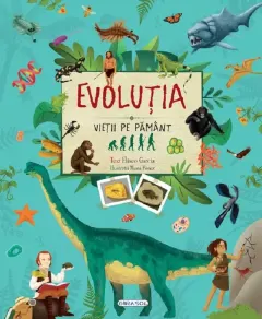 Coperta cărții Evolutia vietii pe pamant