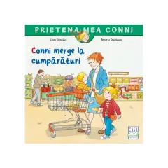 Coperta cărții Conni merge la cumpărături