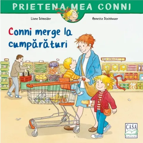 Coperta cărții Conni merge la cumpărături