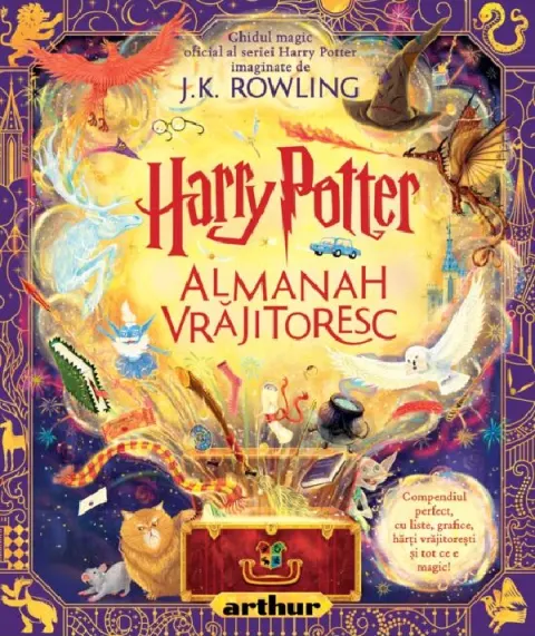 Coperta cărții Harry Potter. Almanah Vrajitoresc - J. K. Rowling