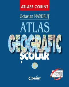 Coperta cărții Atlas geografic școlar