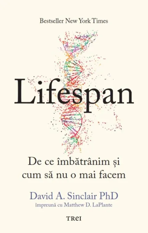 Coperta cărții Lifespan. De ce imbatranim si cum sa nu o mai facem