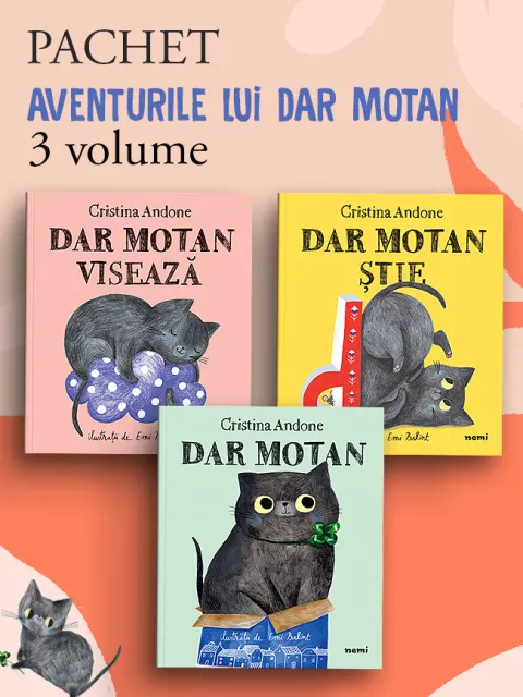Coperta cărții Pachet "Aventurile lui Dar motan" 3 vol.