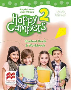 Coperta cărții Happy Campers. Student Book, Workbook. Clasa a II-a
