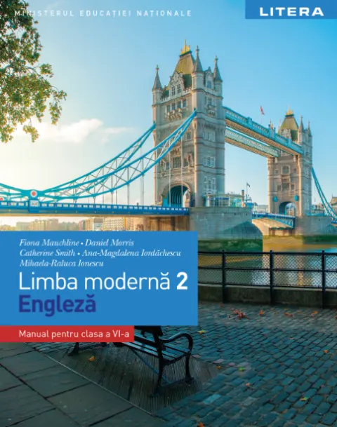 Coperta cărții Limba modernă 2 - Limba engleză. Manual. Clasa a VI-a