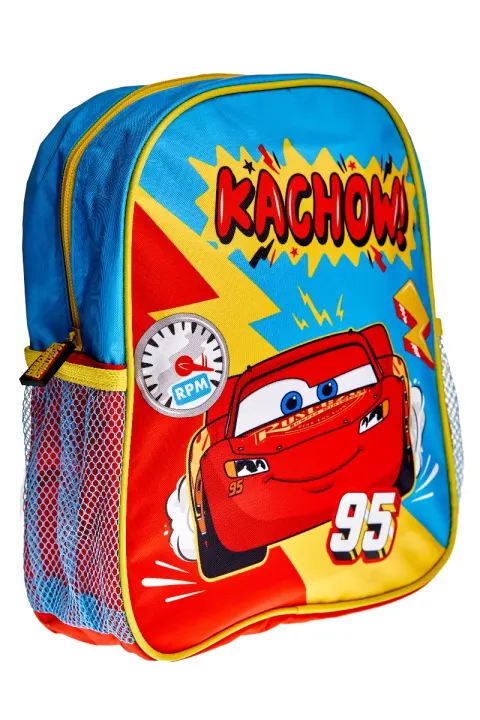 Coperta cărții Rucsac gradinita cu 2 buzunare 30x26x10 cm Cars
