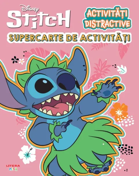 Coperta cărții Disney. Stitch. Activitati distractive. Supercarte de activitati