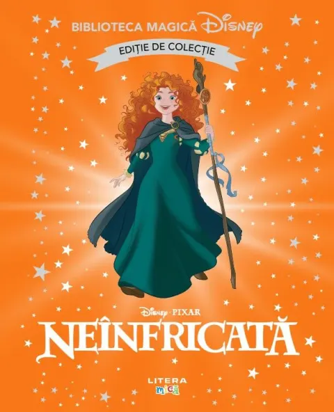 Coperta cărții Neinfricata. Disney. Biblioteca magica. Editie de colectie