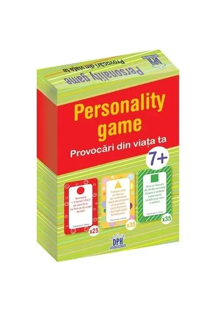 Coperta cărții Personality game