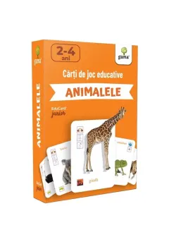 Coperta cărții Carti de joc educative. Animalele