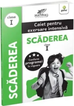 Coperta cărții Scaderea.clasa I/MatPRO