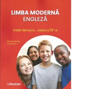 Coperta cărții Limba moderna engleza. Caiet de lucru pentru clasa a IV-a