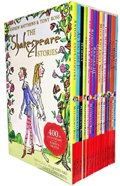 Coperta cărții The Shakespeare Stories - 16 Books