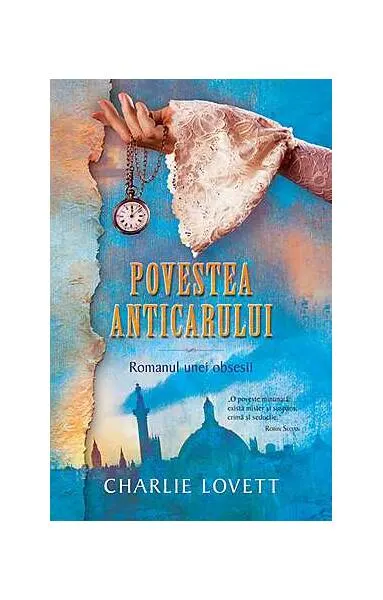 Coperta cărții Povestea anticarului