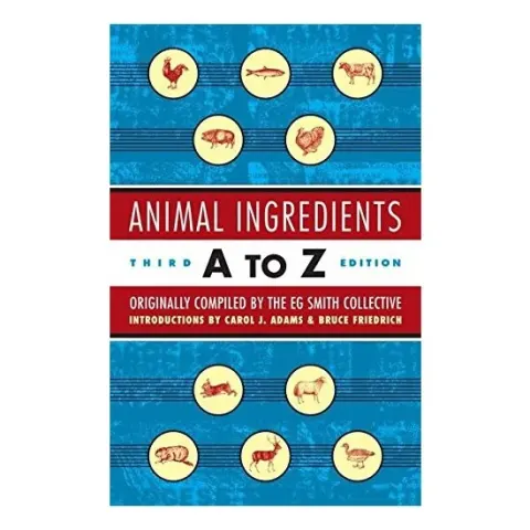 Coperta cărții Animal Ingredients A to Z