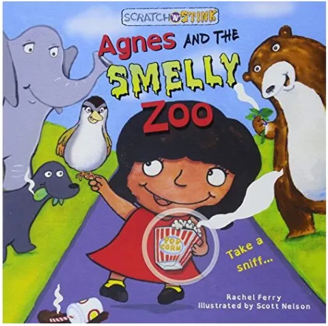 Coperta cărții Scratch 'n' Stink Agnes and the Smelly Zoo