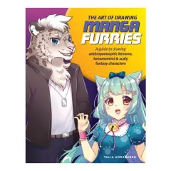 Coperta cărții The Art Of Drawing Manga Furries: A Guide To Drawi(...)