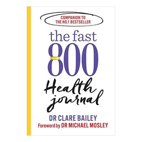 Coperta cărții Fast 800 Health Journal