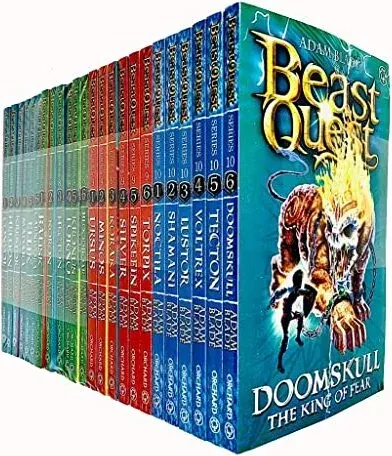 Coperta cărții Beast Quest Series 7 - 10 Sets 24 Books Collection, Adam Blade