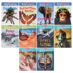 Coperta cărții 100 Facts Series by Steve Parker & Others 10 Books