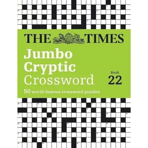Coperta cărții The Times Jumbo Cryptic Crossword Book 22 Richard