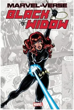 Coperta cărții Black Widow - Marvel-Verse, Marc Sumerak, Stan Lee, Steve Gerber, Steve Englehart, Ig Guara