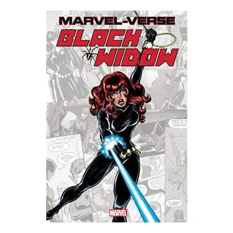 Coperta cărții Black Widow - Marvel-Verse, Marc Sumerak, Stan Lee, Steve Gerber, Steve Englehart, Ig Guara