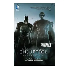 Coperta cărții Injustice, Tom Taylor, Mike S. Miller, Tom Derenick, Jheremy Raapack