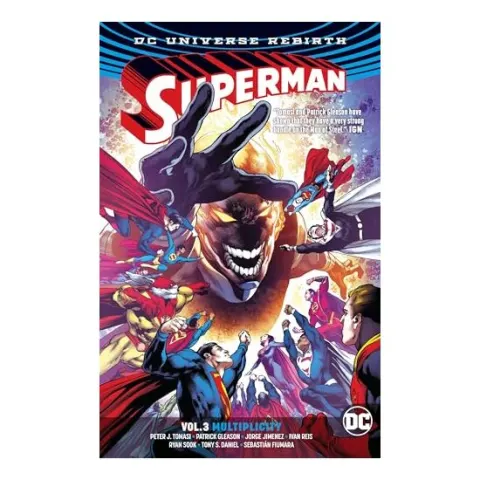 Coperta cărții Superman Vol. 3, Peter J. Tomasi, Patrick Gleason, Patrick Gleason