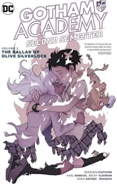 Coperta cărții Gotham Academy, Brenden Fletcher