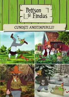 Coperta cărții Pettson și Findus. Cunoști anotimpurile? - Edel Verlagsgruppe