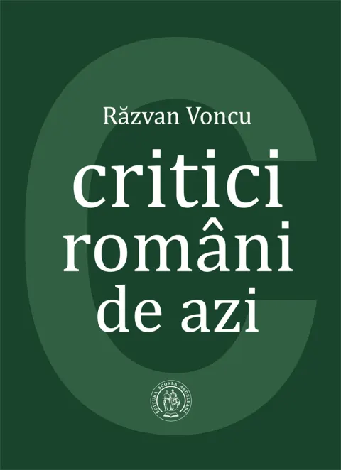 Coperta cărții Critici români de azi